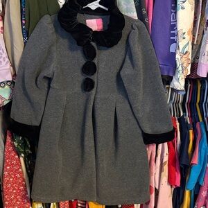 Good Lad Gray Coat with Black Accents